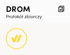 DROM - protokół zbiorczy